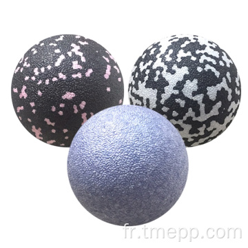 Couleur de couleur noire Epp Matériau Yoga Massage Ball